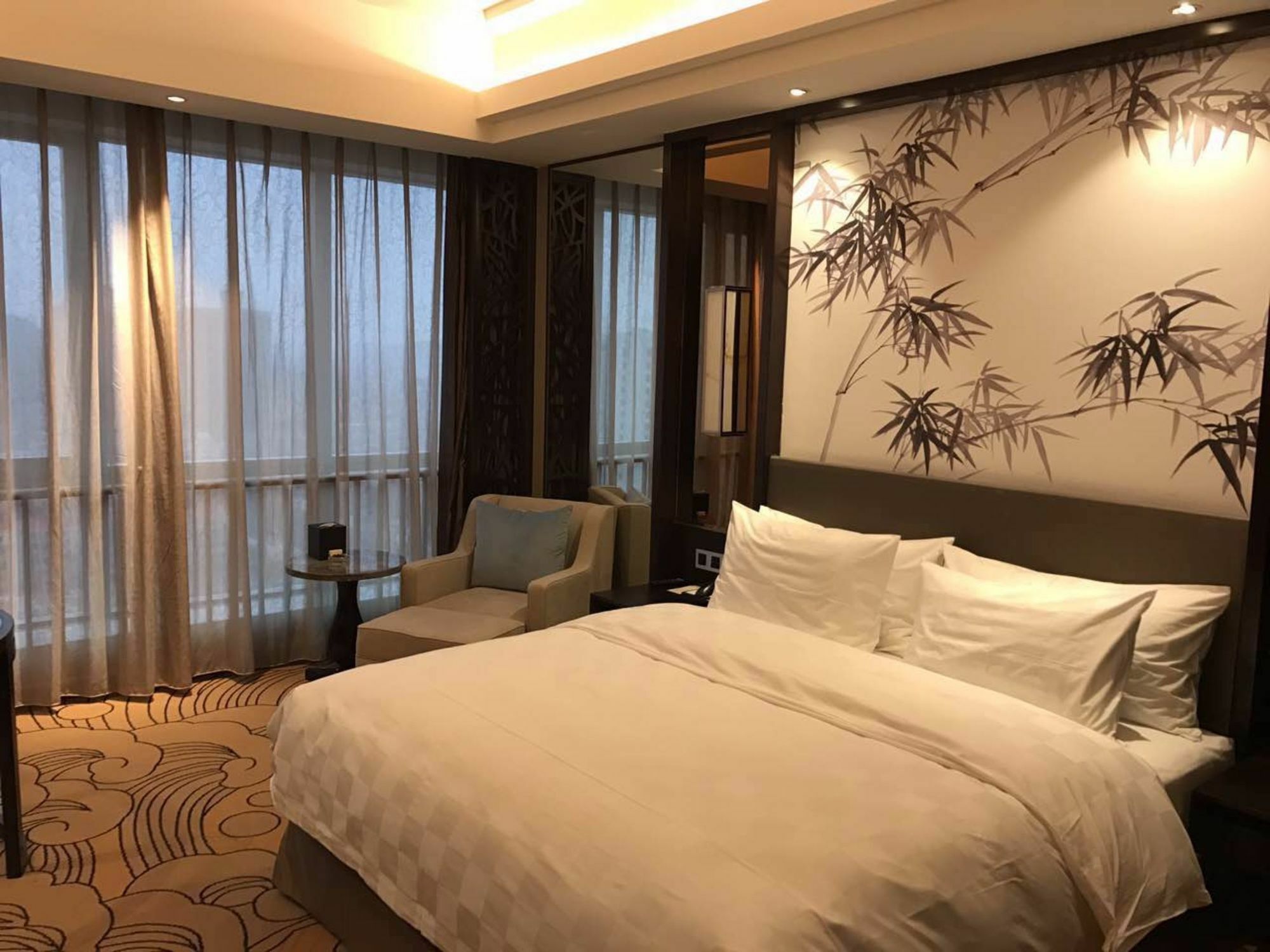 Jinan Luxury Blue Horizon Hotel Buitenkant foto