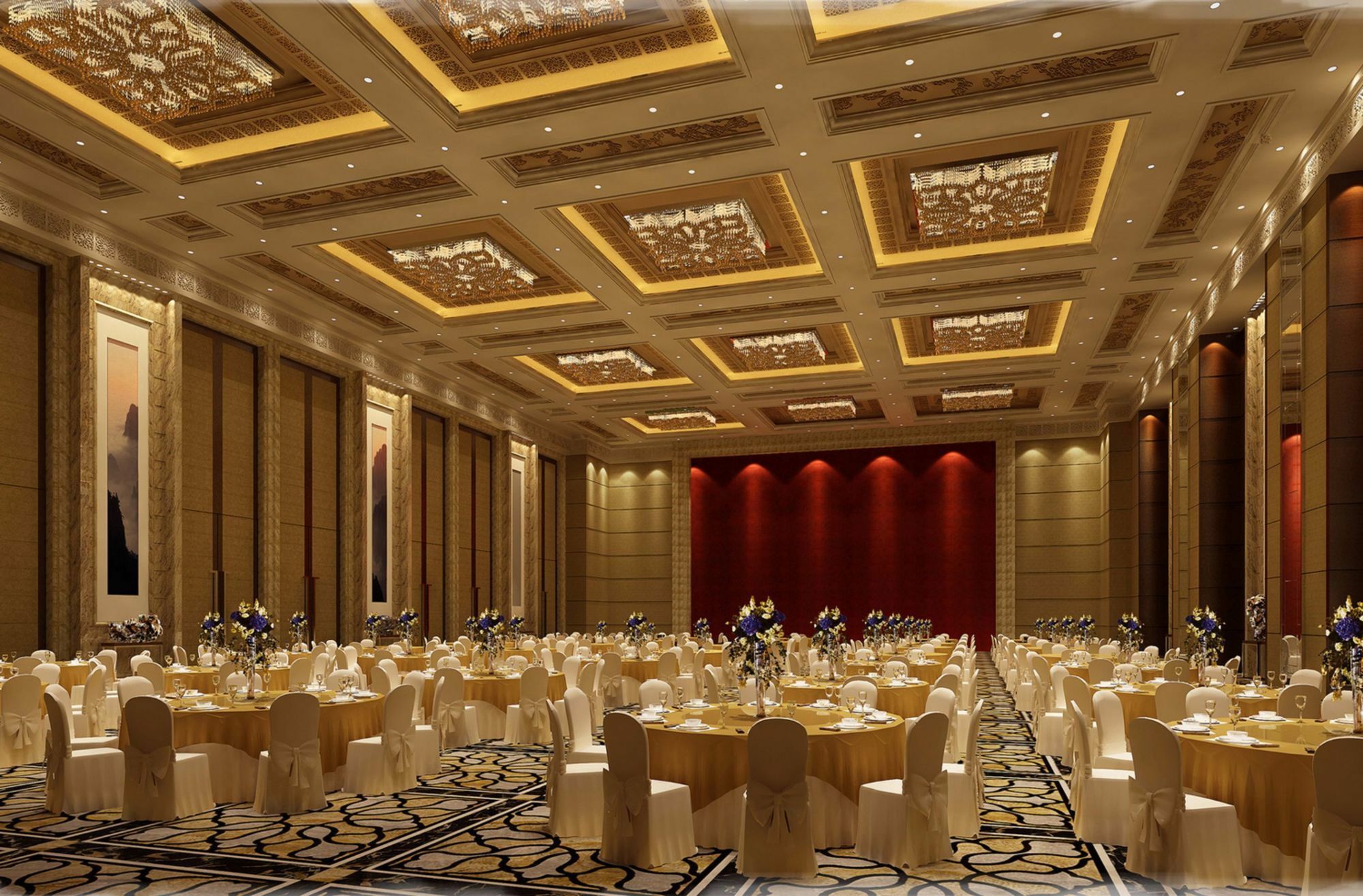 Jinan Luxury Blue Horizon Hotel Buitenkant foto