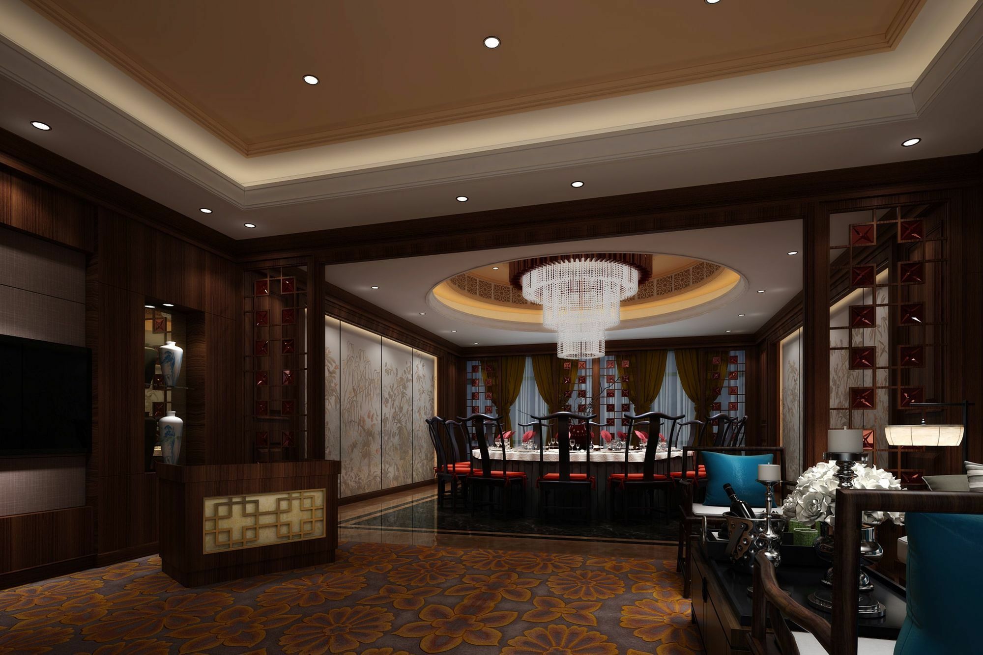 Jinan Luxury Blue Horizon Hotel Buitenkant foto