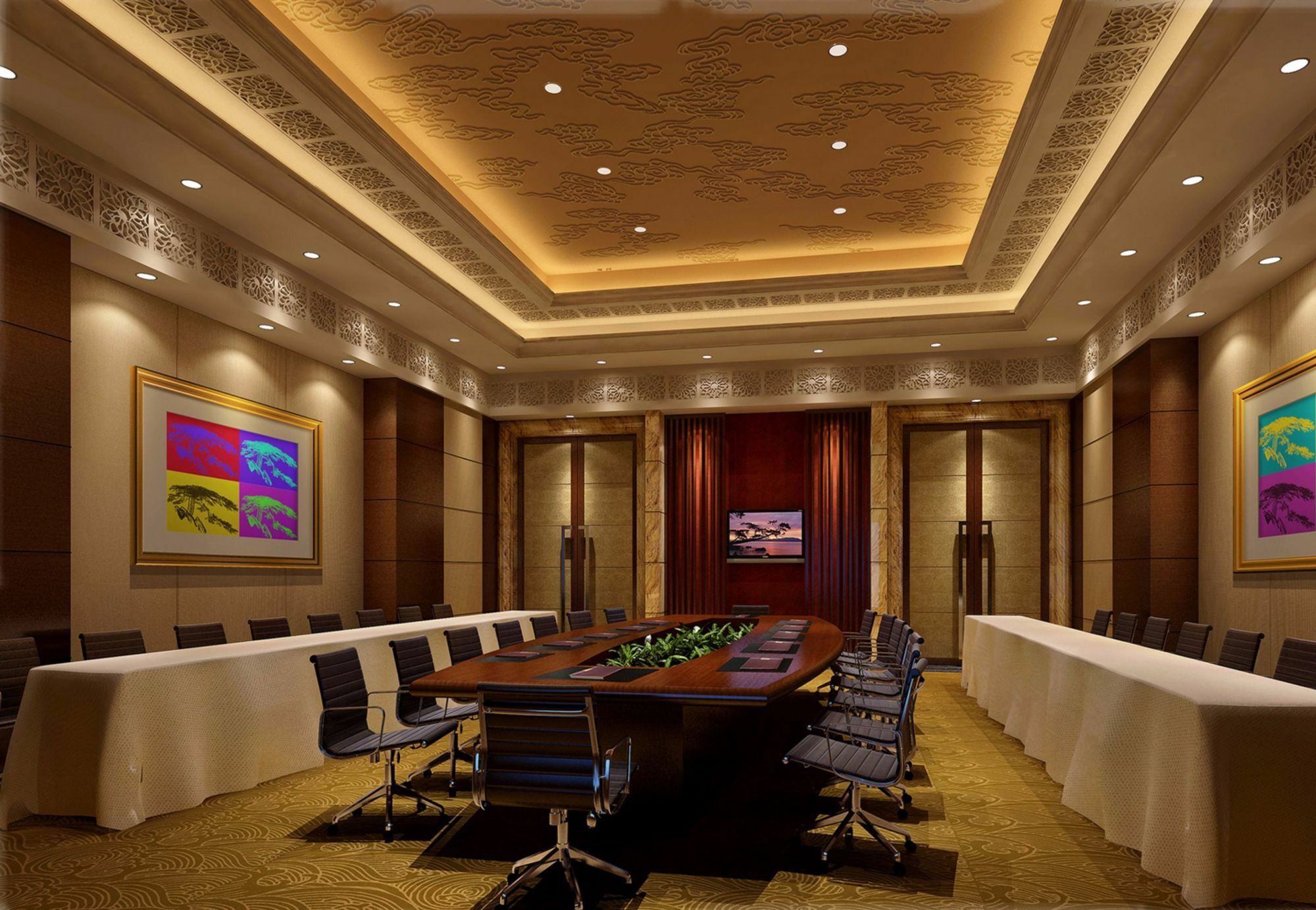 Jinan Luxury Blue Horizon Hotel Buitenkant foto