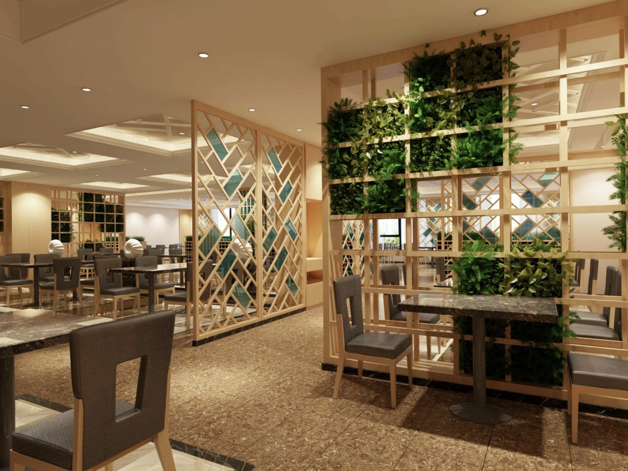 Jinan Luxury Blue Horizon Hotel Buitenkant foto