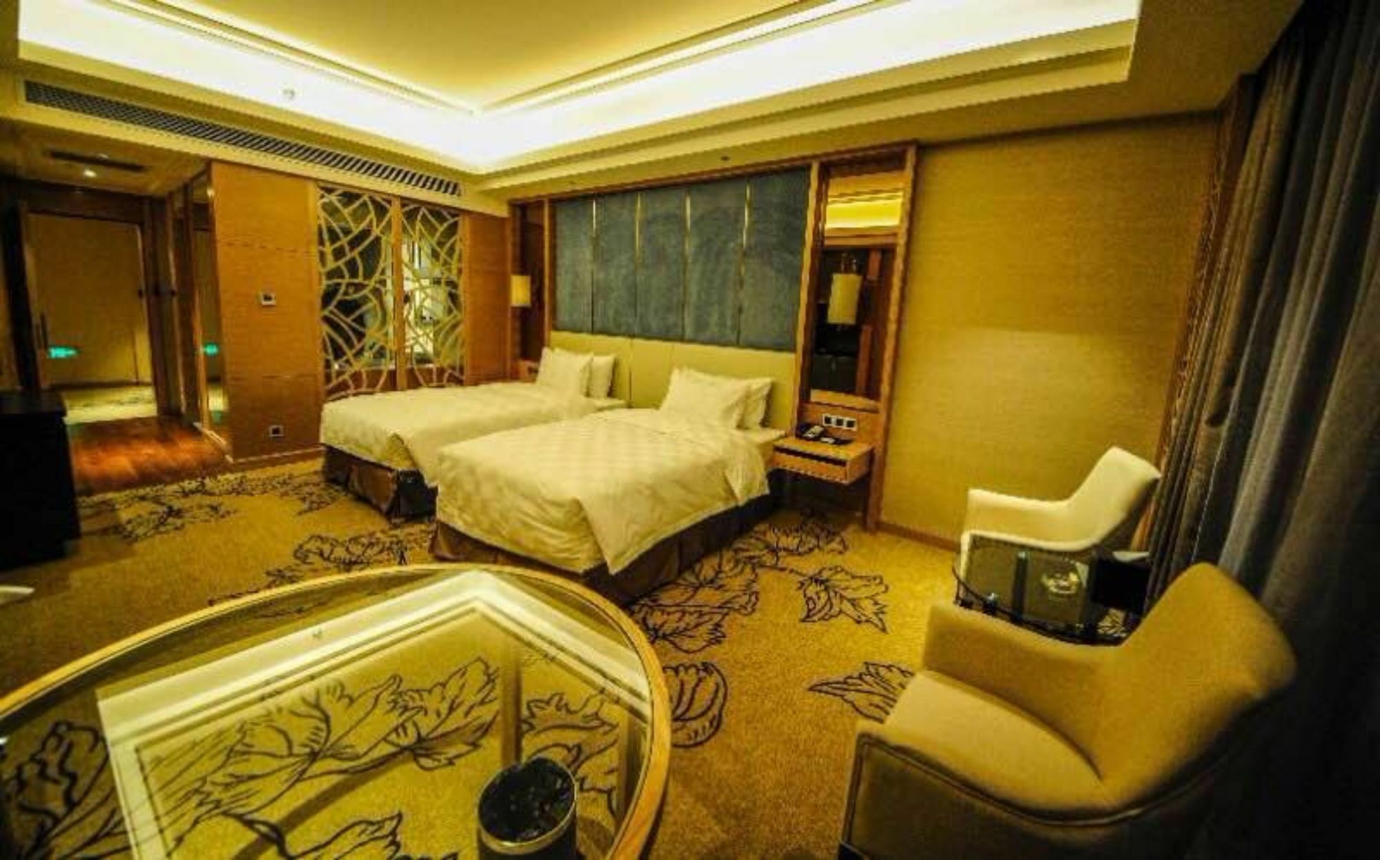 Jinan Luxury Blue Horizon Hotel Buitenkant foto