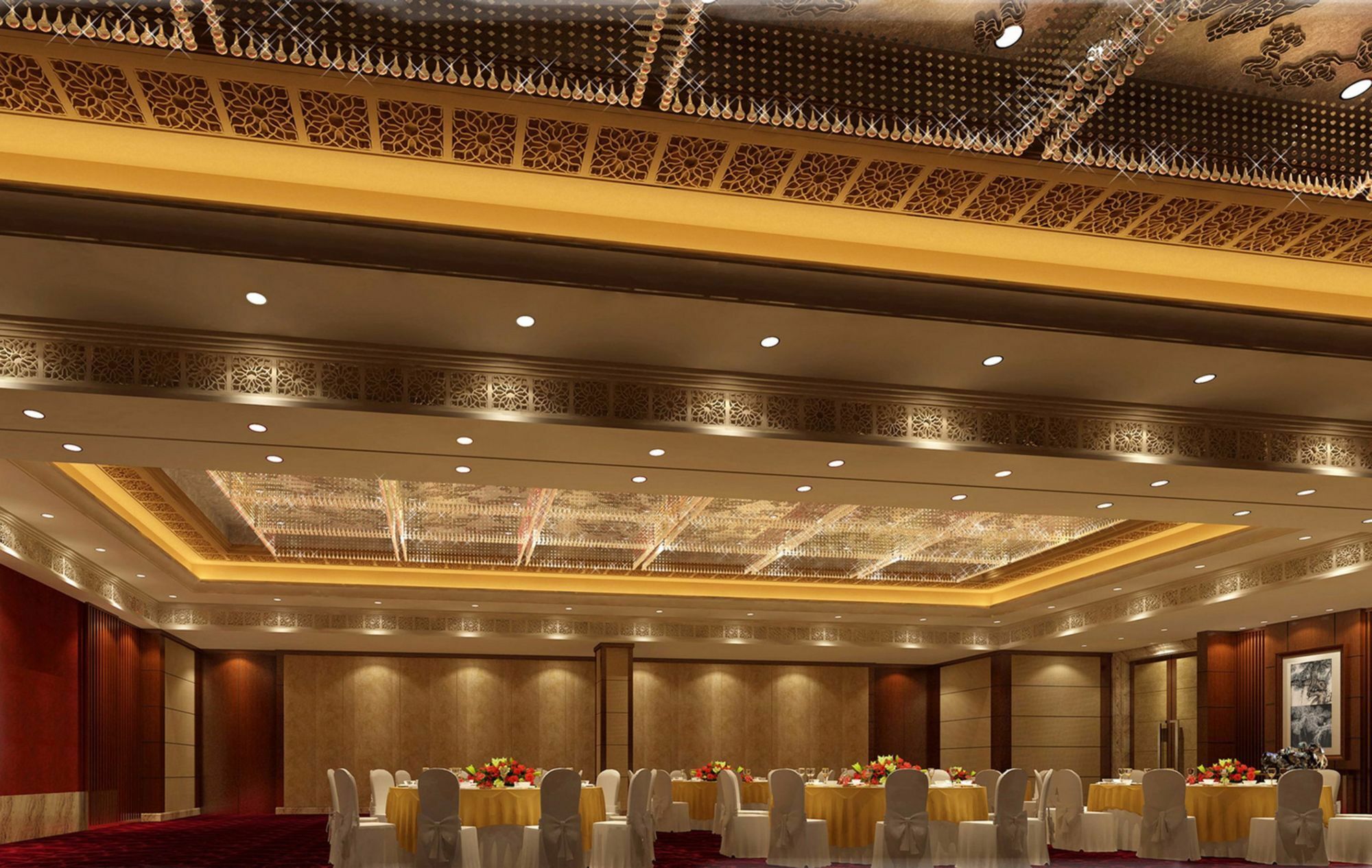 Jinan Luxury Blue Horizon Hotel Buitenkant foto